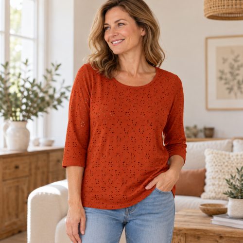 Madeira jersey - Terracotta