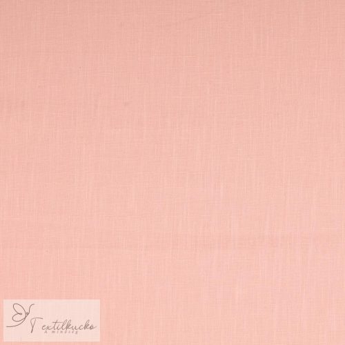 Lenvászon - Pasztell rózsaszín