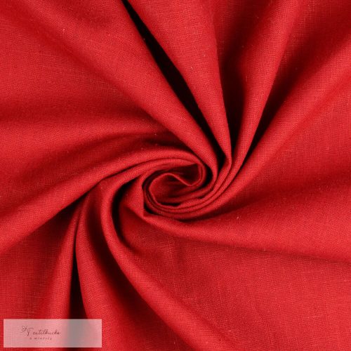 Lenvászon - Meggypiros