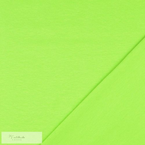 Lime zöld pamut jersey
