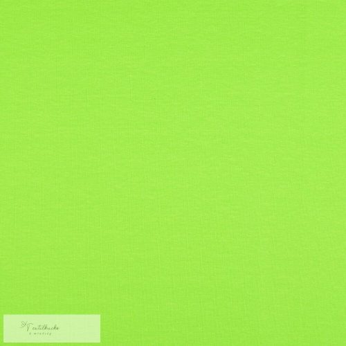 Lime zöld pamut jersey