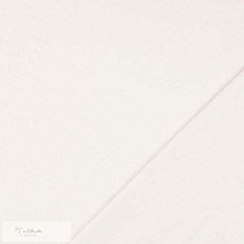 Fehér pamut jersey - MARADÉK 0,30 m