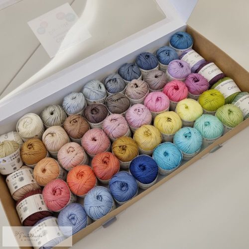 Catania amigurumi box - Pasztell