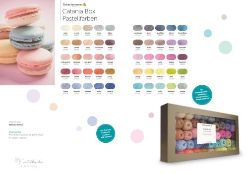 Catania amigurumi box - Pasztell