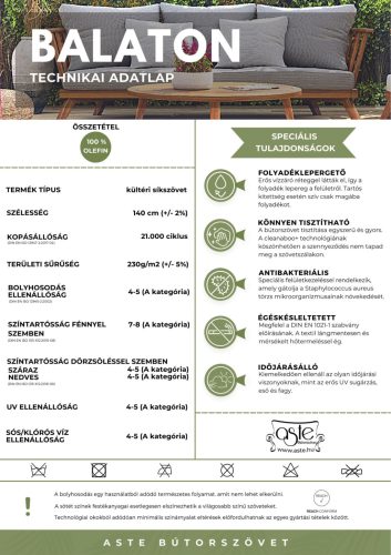 BALATON Kültéri bútorszövet