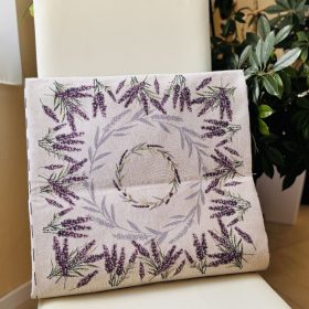 Díszpárna panel - Levendulás