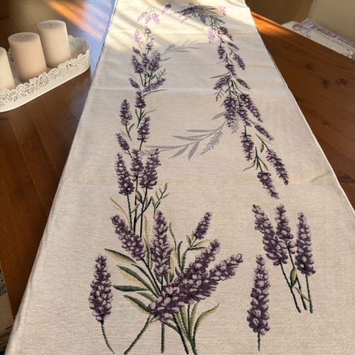 Asztali futó - Levendulás (47*140 cm)