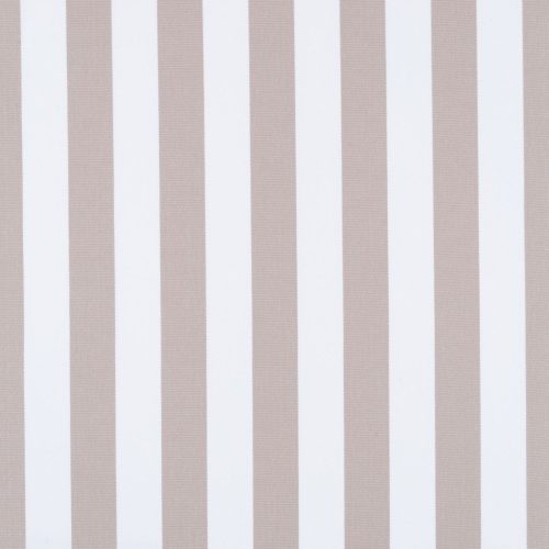 CLUB Kültéri KESKENY csíkos bútorszövet - TAUPE