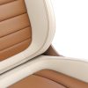 CORVETTE - RED - Extra kopásállóságú Prémium textilbőr