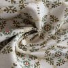 Arany lurexes zöld karácsonyi PRÉMIUM dekortextil