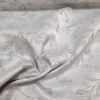 Fagyöngy mintás Lurexes dekortextil - Ezüst