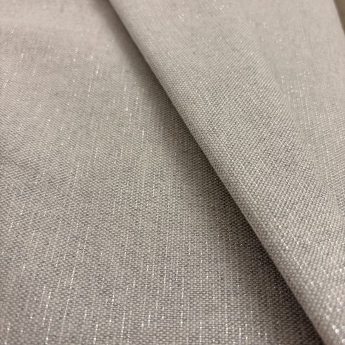 Ezüst lurex szállal szövött dekortextil