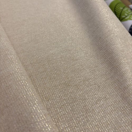 Arany lurex szállal szövött dekortextil