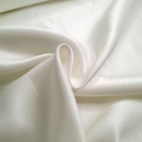   Damaszt hatású fényes vízlepergető dekortextil - Fehér - Dupla széles