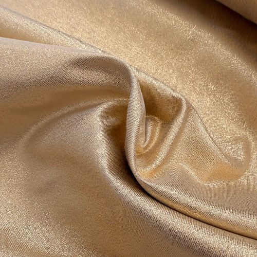 Arany lurexes terítőanyag - dekortextil (280 cm)