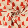 Karácsonyi piros manós prémium dekortextil