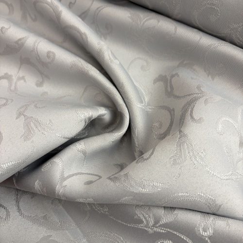 Barokk mintás jacquard damaszt – Szürke