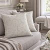 Barokk mintás jacquard dekortextil – Ezüst lurexszel