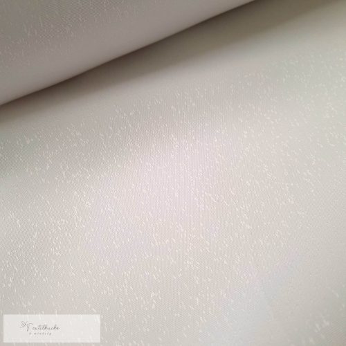 Szövött hatású teflonbevonatú dekortextil (300 cm) - Fehér
