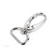 táskakellék - karabiner 20 mm - ovális - Delfinkapocs