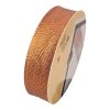 Bronz lurexes ferdepánt 30 mm