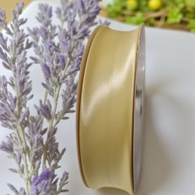 Szatén ferdepántok 30 mm - Mimosa - 65