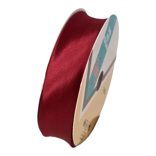 Szatén ferdepántok 30 mm - Bordó - 49