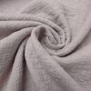 Hímzett dupla géz - Dusty pink
