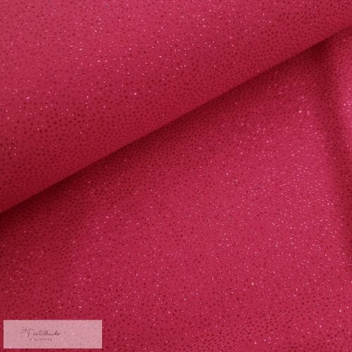 Glitteres jersey - fukszia
