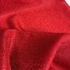 Csillogó fényű lurex jersey - Piros