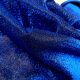 Csillogó fényű lurex jersey - Királykék