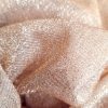 Csillogó fényű lurex jersey - Púder