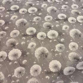 Pitypang mintás vízlepergető gyöngyvászon/oxford