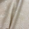 Bézs levélmintás jacquard impregnált vászon