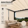 Árnyékoló - UV álló, vízálló kültéri impregnált vászon - Ecrü