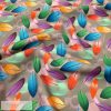 Színes leveles - 3D - vízálló gyöngyvászon