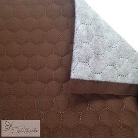 Steppelt vízálló gyöngyvászon - Csokoládé