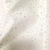 Arany-Ezüst lurex hópelyhes karácsonyi PRÉMIUM impregnált vászon 