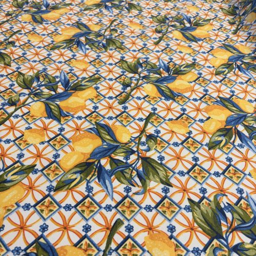 Amalfi citromos impregnált vászon