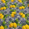 Azulejo citromos impregnált vászon