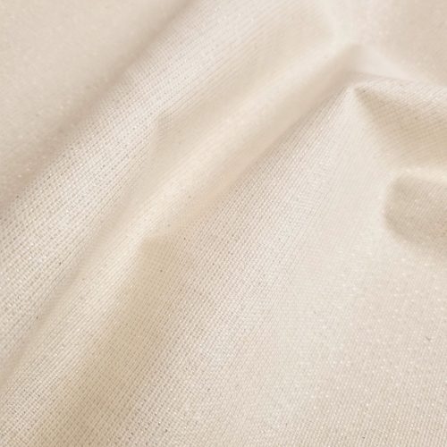 Ezüst lurex szálas Karácsonyi Prémium impregnált vászon