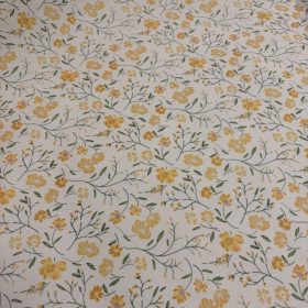 Sárga virágos impregnált vászon