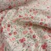 Rózsaszín virágos impregnált vászon