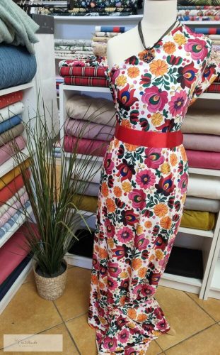 Matyó mintás jégjersey