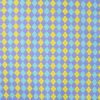 Golfkockás pamutjersey – Lila-sárga