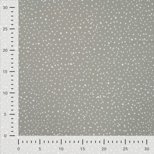 Pöttyös pamut jersey - Khaki