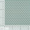 Virágmintás pamutvászon - Dusty green
