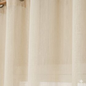    1080 FR 02 LÁNGÁLLÓ fényáteresztő függöny 315 cm - ECRÜ