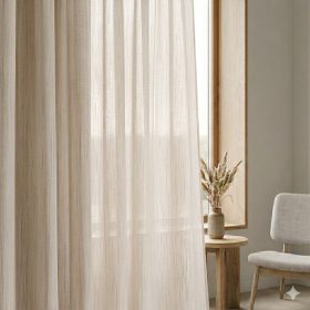    1080 FR 03 LÁNGÁLLÓ fényáteresztő függöny 315 cm - CAPPUCCINO