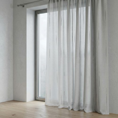  ANITA 05 fényáteresztő függöny 295 cm - Szürke